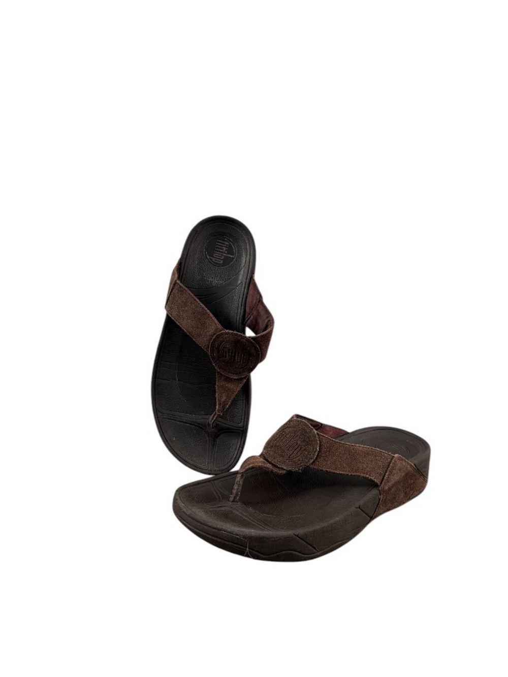 Brown Suede FitFlop Size 8 but more like a size 9